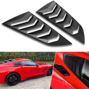 img 4 attached to Window Louver 2014 2019 Corvette Stingray