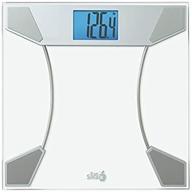 eatsmart digital bath scale - clear glass, accurate weight measurement - pack of 1 logo