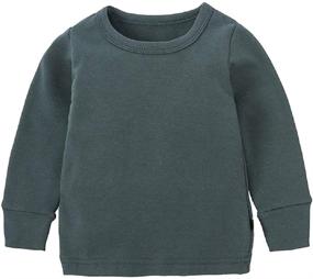 img 3 attached to 👶 Comfortable and Cozy: HZYBABY Thermal Underwear Toddler 2-3 Years Boys' Clothing for Underwear