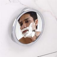 interdesign suction shaving mirror bathroom bath logo