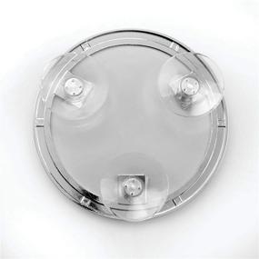 img 2 attached to InterDesign Suction Shaving Mirror Bathroom Bath