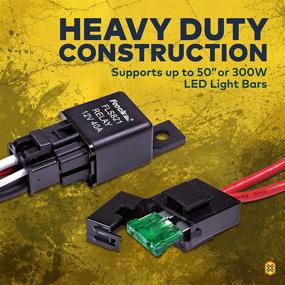 img 3 attached to LAMPHUS Light Relay Wiring Harness Lights & Lighting Accessories and Accent & Off Road Lighting