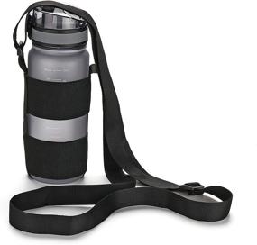 img 4 attached to OYATON Universal Water Bottle Carrier Sling for Walking and Short Hiking - Adjustable Shoulder Strap (Water Bottle not Included)