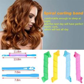 img 3 attached to JETTINGBUY Curlers Styling Rollers Hairstyles