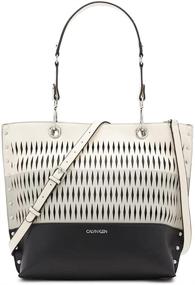 img 4 attached to Calvin Klein Sonoma Bubble Reversible Women's Handbags & Wallets for Totes