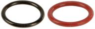 💧 power steering pump rubber inlet & outlet o-ring seals kit - p/s high pressure hose, 2 pcs - 34439fg000 / 34439ae021 logo