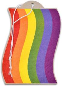 img 2 attached to 🚗 Pride Rainbow Wave Air Freshener - Pack of 6 - Fresh New Car Fragrance