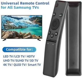 img 2 attached to Gvirtue Universal Remote Control Compatible with Samsung 2K, 4K, 8K, 3D, HD, UHD, Curved, LED, QLED, Smart TVs, and Old TVs BN59-01259B/D/E BN59-01241A/60A/66A UN32/40/43/49/50/55/58/65/75 KS/KU/MU 6/7/8/9 Series