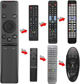 img 3 attached to Gvirtue Universal Remote Control Compatible with Samsung 2K, 4K, 8K, 3D, HD, UHD, Curved, LED, QLED, Smart TVs, and Old TVs BN59-01259B/D/E BN59-01241A/60A/66A UN32/40/43/49/50/55/58/65/75 KS/KU/MU 6/7/8/9 Series