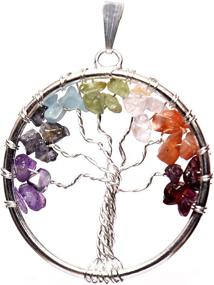 img 3 attached to 🌲 Natural Healing Crystal Bonsai Fortune Money Tree - Kuhvai Crystals & Healing Stones, Seven Chakra Gemstone for Good Luck, Wealth & Prosperity. Home Office Decor, Spiritual Gift with Gold Wire and 300 Beads