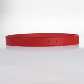 img 2 attached to Replacement Leather Strap Genuine 44Inch Men's Accessories