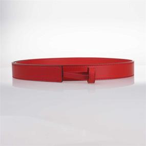 img 3 attached to Replacement Leather Strap Genuine 44Inch Men's Accessories