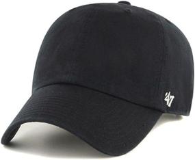 img 2 attached to 🧢 Classic Black '47 Clean Up Cap – One Size