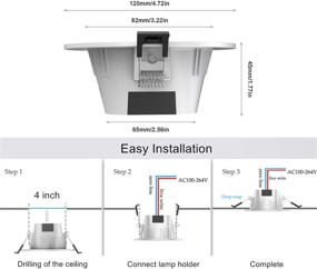 img 2 attached to 🔆 Aukelus Bluetooth Recessed Downlight Alternative with Comparable Functionality