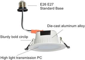 img 3 attached to 🔆 Aukelus Bluetooth Recessed Downlight Alternative with Comparable Functionality