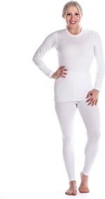 img 1 attached to Womens Extreme Cold Waffle Thermal