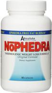 🔥 thermogenic fat burners: absolute nutrition nophedra capsules - 80 count bottle logo