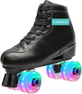 🛼 chiximaxu outdoor quad skates - artistic roller skate boots for youth and adults, ideal for dance training and competition логотип