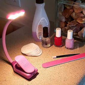 img 3 attached to 📚 The Mighty Bright NuFlex Book Light - Warm LED Eye Care, Flexible & Durable, Dimmable Clip-On Light for Kids, Reading, Bookworms, Bedtime Reading, Battery or Micro USB Powered (Bright Pink)