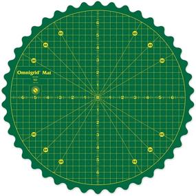 img 4 attached to 🌿 Omnigrid Green 14" Rotating Mat Cutters & Accessories: Enhanced Precision and Versatility