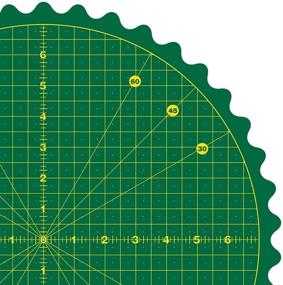 img 3 attached to 🌿 Omnigrid Green 14" Rotating Mat Cutters & Accessories: Enhanced Precision and Versatility