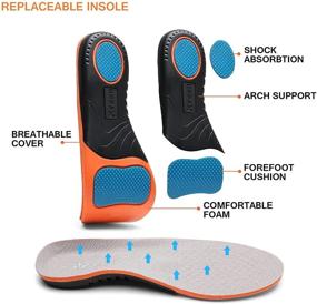 img 1 attached to 🩺 Ultimate Relief for Diabetic Orthopedic Fasciitis: Comfortable Sneakers