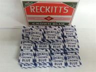 🌈 enhance your laundry's brilliance with reckitt's blue laundry bluing: pack of 10 tablets logo