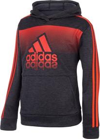 img 4 attached to Adidas Horizon Pullover Hoodie Heather Boys' Clothing : Active