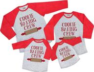 ate apparel matching family christmas boys' clothing ~ tops, tees & shirts logo