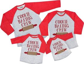 img 4 attached to Ate Apparel Matching Family Christmas Boys' Clothing ~ Tops, Tees & Shirts