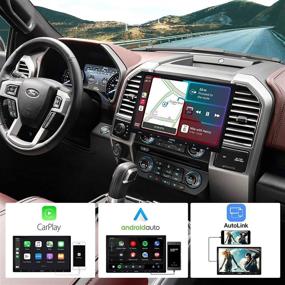 img 3 attached to 🚗 ATOTO F7 Pro F7G210PE 10-дюймовый Double-DIN автомобильный видеоприемник с поддержкой CarPlay и Android Auto, Bluetooth, зарядкой для телефона, Auto Link, воспроизведением с USB/SD (емкость 2 ТБ), зеркалированием телефона (DAH10D)