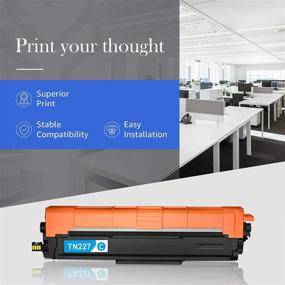 img 3 attached to STAROVER Brother Compatible Toner-Cartridge Set (4-Pack) for HL-L3210CW, HL-L3290CDW, HL-L3230CDW, HL-L3270CD, MFC-L3710CW, MFC-L3750CDW, MFC-L3770CDW Printers | Replacement for TN227 TN-227 TN-227BK TN223 TN223BK.