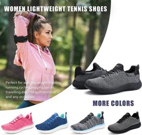 img 3 attached to 👟 STQ Lightweight Walking Comfortable Sneakers: Best Women's Shoes for Athletic Activities