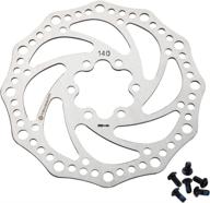 🚴 teyssor 140mm 160mm 180mm 203mm disc brake rotor with 6 bolts | ideal for road bike, mountain bike, bmx, mtb logo