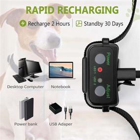 img 1 attached to 🐶 Safer Rechargeable Citronella Dog Bark Collar: Waterproof Citronella Spray Training Collar for L/M/S Dogs, No Shock, Humane Anti-Barking Solution