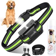🐶 safer rechargeable citronella dog bark collar: waterproof citronella spray training collar for l/m/s dogs, no shock, humane anti-barking solution логотип