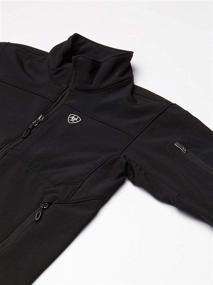 img 2 attached to Ariat Vernon Softshell Jacket Black
