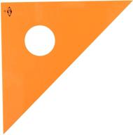 🔺 alvin 131f-8 45-degree/90-degree 8" fluorescent professional acrylic triangle - enhancing precision and visibility logo