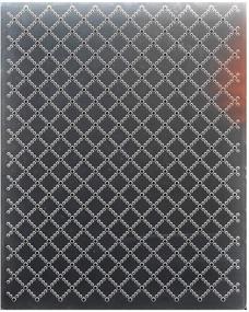 img 1 attached to 📐 Versatile Kwan Crafts Grid Plastic Embossing Folders: Ideal for Card Making, Scrapbooking, and Paper Crafts, Sized 12.1x15.2cm