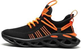 img 2 attached to Stylish and Functional Ahico Men's Running Training Fashion Sneakers: Perfect for Athletic Performance