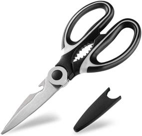 img 3 attached to TOOAVIL Stainless Kitchen Scissors Multi Function