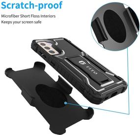 img 2 attached to FITO Protection Adjustable Rotation Protector Cell Phones & Accessories