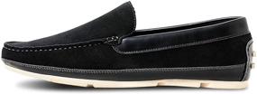 img 3 attached to ZRIANG Loafers Tassel Driving Black 1A Men's Shoes and Loafers & Slip-Ons