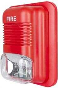 img 2 attached to High-volume 12VDC 24V Fire Alarm Siren: 🚨 Sound & Light Warning Strobe for Enhanced Security