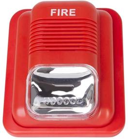 img 1 attached to High-volume 12VDC 24V Fire Alarm Siren: 🚨 Sound & Light Warning Strobe for Enhanced Security
