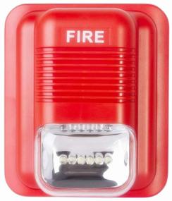 img 4 attached to High-volume 12VDC 24V Fire Alarm Siren: 🚨 Sound & Light Warning Strobe for Enhanced Security