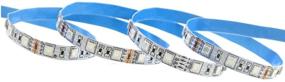 img 3 attached to Alarmpore™ 5050 RGB LED Strip: Transform Any Space with 300 Color Changing LED Lights