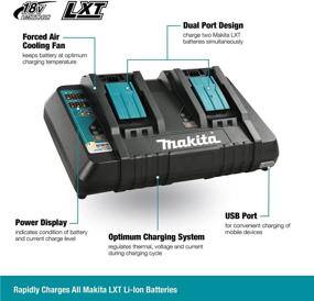 img 3 attached to Makita DC18RD Lithium Ion Optimum Charger