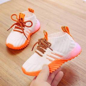 img 2 attached to 👟 Knemksplanet Toddler Sneakers: Lightweight and Breathable Boys' Shoes with Sneakers Design