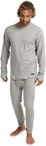 img 3 attached to Burton Mens Midweight Heather Large Men's Clothing for Active
